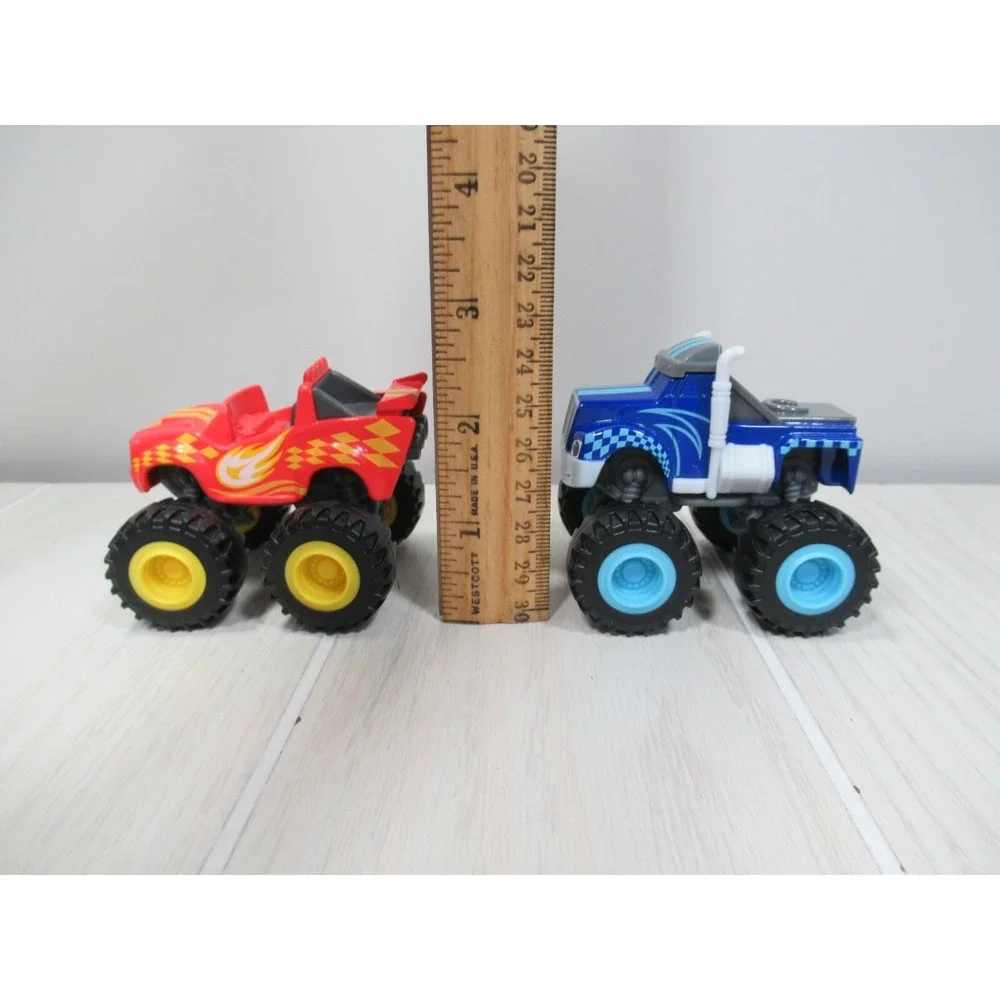 Blaze & the Monster Machines die cast trucks Blaze Crusher Fisher Price used